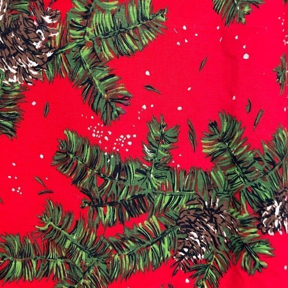 Two Christmas Pom runners Indian Head Fabric - Picture 10 of 13